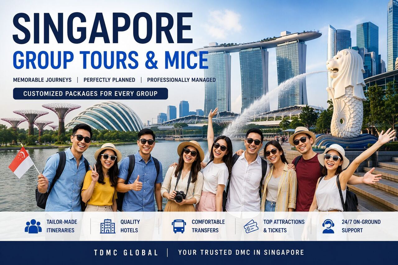 Why Choose TDMC Global for Your Group Tours & MICE in Singapore?