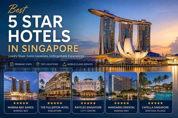 Best 5 Star Hotels in Singapore for Luxury Stay