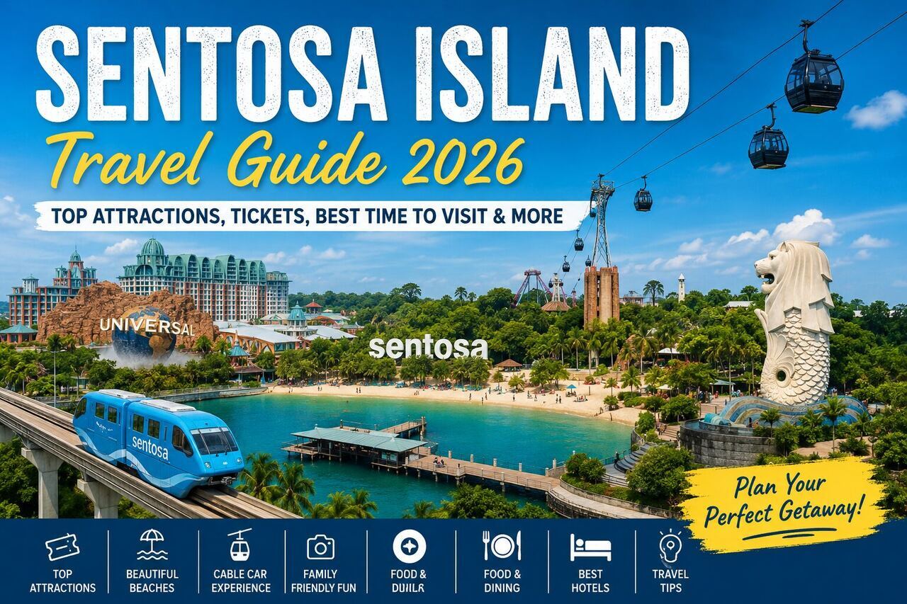 Sentosa Island Travel Guide 2026: Top Attractions, Tickets, Best Time to Visit & Complete Visitor Guide