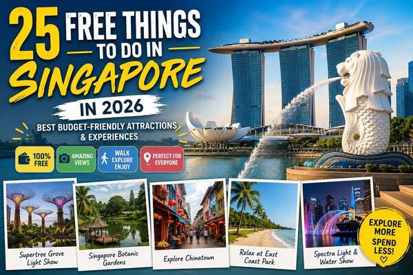 25 Free Things to Do in Singapore in 2026: Best Budget-Friendly Attractions & Experiences