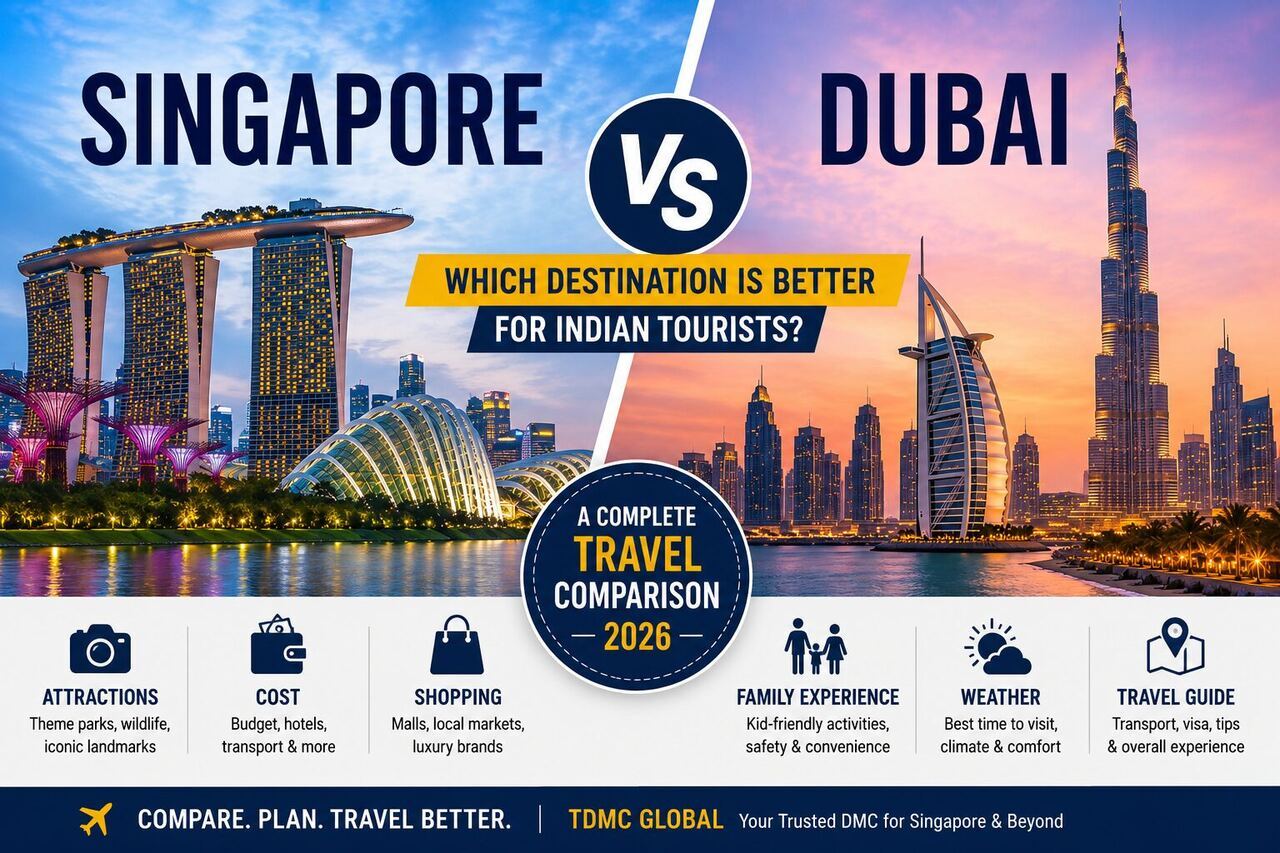 Singapore vs Dubai: Which Destination is Better for Indian Tourists in 2026?