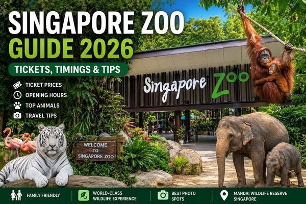 Singapore Zoo Guide 2026: Tickets, Timings, Animals & Travel Tips