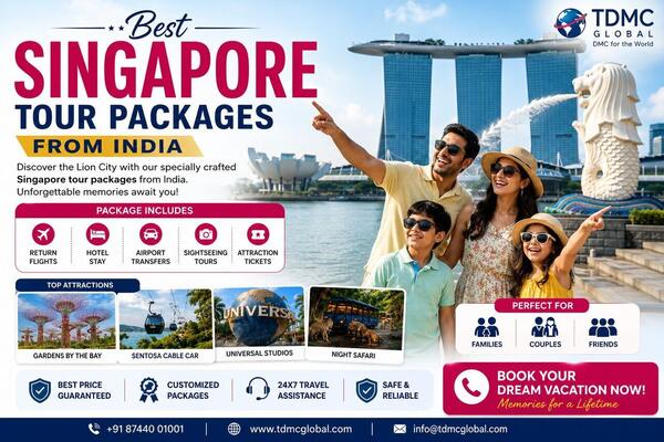 Best Singapore Tour Packages from India | TDMC Global