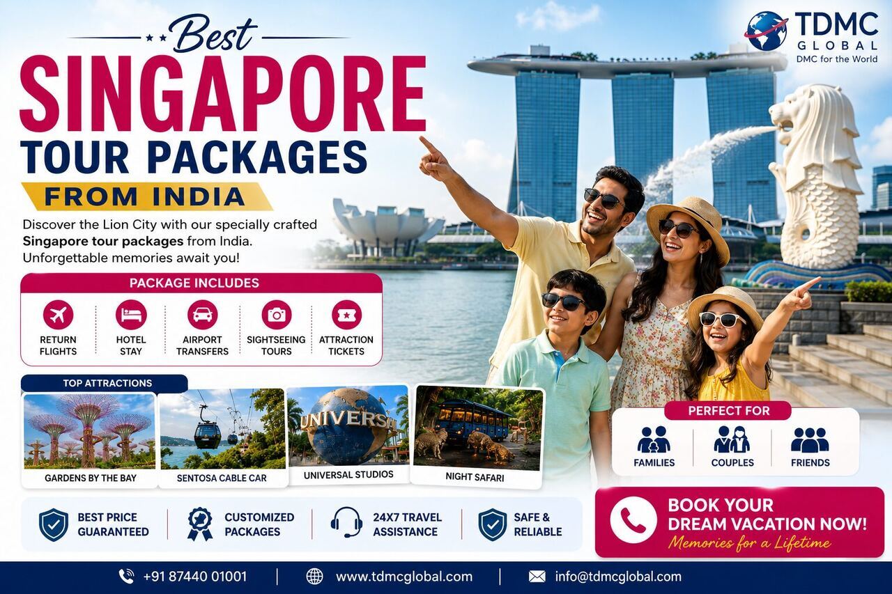 Best Singapore Tour Packages from India | TDMC Global
