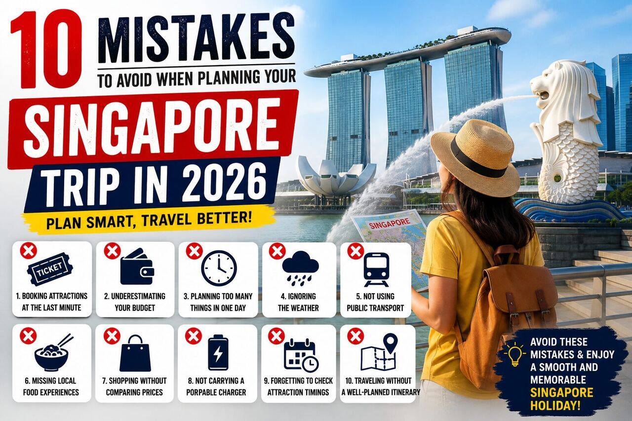 10 Mistakes to Avoid When Planning Your Singapore Trip in 2026