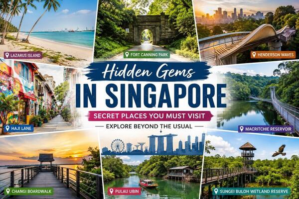 Hidden Gems in Singapore: 15 Secret Places Every Traveler Should Visit in 2026