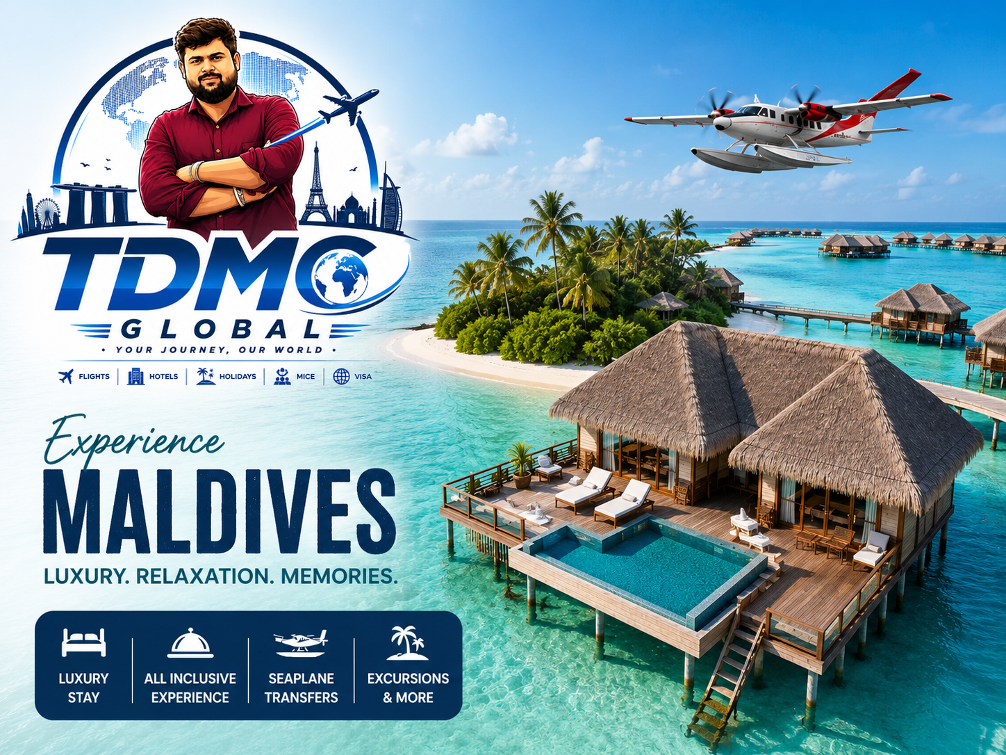 4 Nights Heritance Aarah Maldives – Premium All-Inclusive Beach Villa Package with Seaplane Transfers